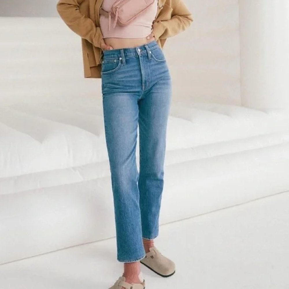 Madewell The Perfect Vintage Jean in Belbury Wash: Tencel Denim Edition